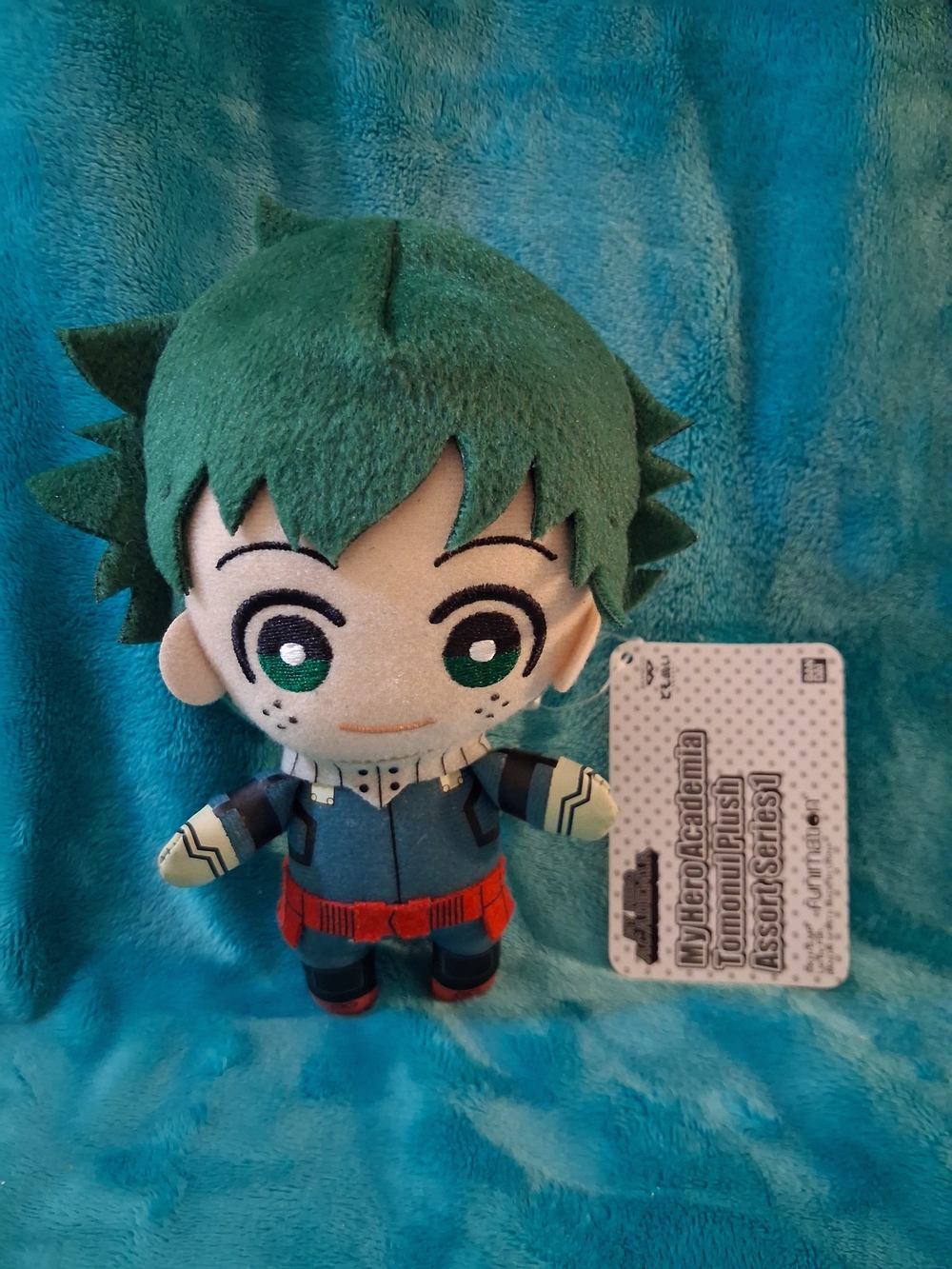 My Hero Academia Izuku Midoriya mini plush clip doll with tag Mha Bandai Spirits